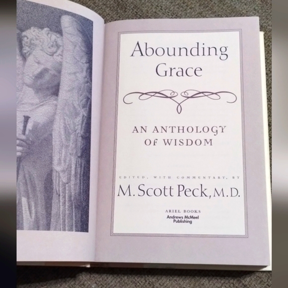 📙Abounding Grace An Anthology Of Wisdom:  M. Scott Peck- - Picture 2 of 3